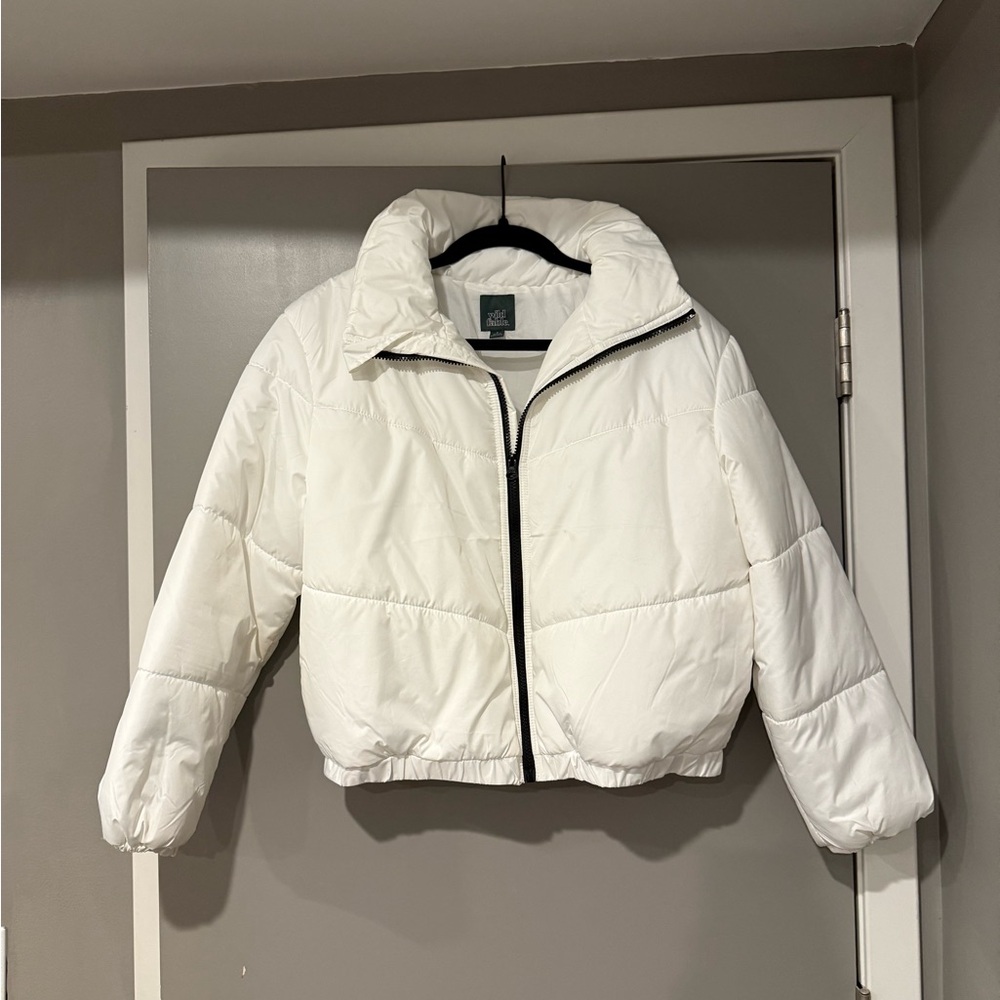 White Puffer Jacket